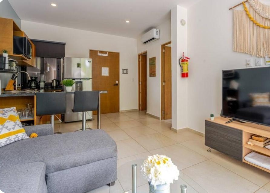 Modern 1 Bedroom Suite By Beach Great Location! Puerto Morelos Ngoại thất bức ảnh