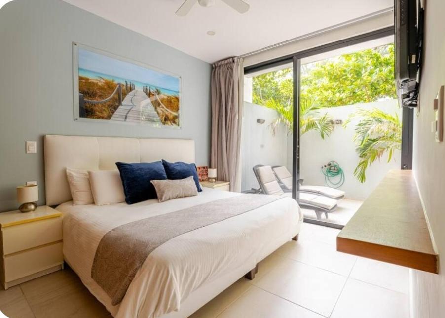 Modern 1 Bedroom Suite By Beach Great Location! Puerto Morelos Ngoại thất bức ảnh